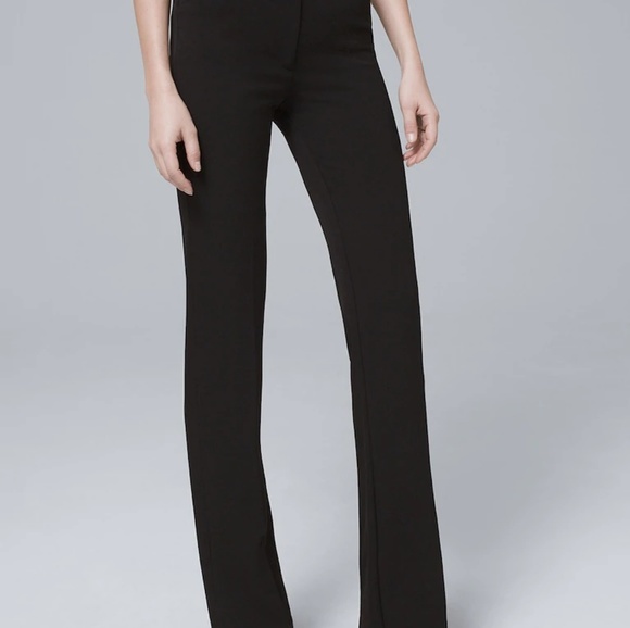 White House/Black Market Black Pant Size 4 Long - Picture 3 of 8